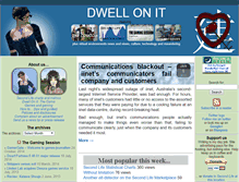 Tablet Screenshot of dwellonit.taterunino.net